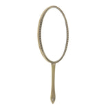 Maxbell Maxbell 7'' Oval Handheld Makeup Cosmetic Mirror Travel Compact Mirror Bronze