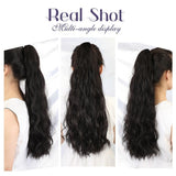 Maxbell Women Ponytail Extension Natural Looking Clip In Synthetic Cosplay Hairpiece