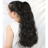 Maxbell Women Ponytail Extension Natural Looking Clip In Synthetic Cosplay Hairpiece
