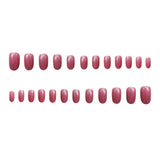 Maxbell Maxbell 24X Women Girl ABS Fake Nails Tip Long Full Cover False Nails Jelly Purple