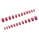 Maxbell Maxbell 24X Women Girl ABS Fake Nails Tip Long Full Cover False Nails Jelly Purple