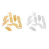 Maxbell 20pcs Dreadlocks Hair Tubes Beads DIY Braiding Clips Beard Pendants Charms