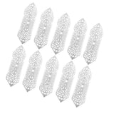 Maxbell Maxbell 10pcs Dreadlocks Beads Hollow-out Beard Pendants Antique Hair Metal Cuffs