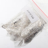 Maxbell Maxbell 10pcs Dreadlocks Beads Hollow-out Beard Pendants Antique Hair Metal Cuffs