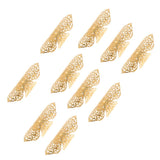 Maxbell 20pcs Dreadlocks Hair Tubes Beads DIY Braiding Clips Beard Pendants Charms