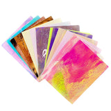 Maxbell Maxbell 16Sheets Nail Art Tips Sticker for Nails Decoration DIY Design Flame Model