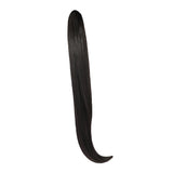 Maxbell Women Long Synthetic Ponytail Clip in Hair Extension Hairpiece Black 62cm Straight