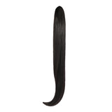 Maxbell Women Long Synthetic Ponytail Clip in Hair Extension Hairpiece Black 62cm Straight