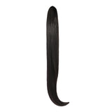 Maxbell Women Long Synthetic Ponytail Clip in Hair Extension Hairpiece Black 62cm Straight