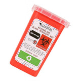 Maxbell Plastic Small Sharps Biohazard Needles Blades Disposal Container Bin 3 Color