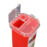 Maxbell Plastic Small Sharps Biohazard Needles Blades Disposal Container Bin 3 Color