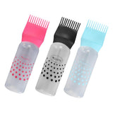 Maxbell Empty Hair Dye Applicator Dispenser Brush Salon Coloring Bottle 120ml 3pcs
