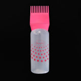 Maxbell Empty Hair Dye Applicator Dispenser Brush Salon Coloring Bottle 120ml 3pcs