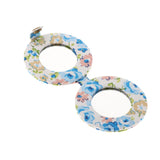 Maxbell Maxbell Cute Double Sided Travel Folding Pocket Compact Round Makeup Cosmetic Mirror Pattern 2