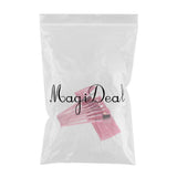 Maxbell Maxbell 7Pcs Professional Eye MakeupBrush Set W/Pouch For Eye Shader Eyeliner Pink
