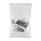 Maxbell Maxbell 7Pcs Professional Eye MakeupBrush Set W/Pouch For Eye Shader Eyeliner Black