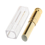 Maxbell Maxbell Fashion Chic 11.1mm Square Makeup Empty Lipstick DIY Tubes Lip Balm Bottles