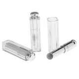 Maxbell Maxbell 3x Empty DIY Lipstick Lip Balm Tube 11.1mm Lip Balm Containers Bottle Silver