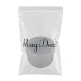 Maxbell Maxbell Plastic Nail Art Drill Bits Cleaning Storage Box Grinding Head Case Clear