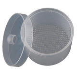 Maxbell Maxbell Plastic Nail Art Drill Bits Cleaning Storage Box Grinding Head Case Clear
