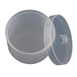 Maxbell Maxbell Plastic Nail Art Drill Bits Cleaning Storage Box Grinding Head Case Clear