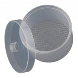 Maxbell Maxbell Plastic Nail Art Drill Bits Cleaning Storage Box Grinding Head Case Clear