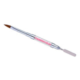 Maxbell Maxbell Poly Gel Nail Brush Dual-Ended Poly Acrylic UV Gel Extension Builder Pen Pink