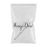 Maxbell Maxbell Poly Gel Nail Brush Dual-Ended Poly Acrylic UV Gel Extension Builder Purple