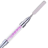 Maxbell Maxbell Poly Gel Nail Brush Dual-Ended Poly Acrylic UV Gel Extension Builder Purple