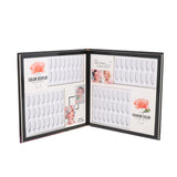 Maxbell Maxbell UV Gel Polish Card 60/80/120 Colors Nail Art Colors Display Board Chart 02