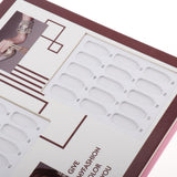 Maxbell Maxbell UV Gel Polish Card 60/80/120 Colors Nail Art Colors Display Board Chart 03