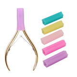 Maxbell Maxbell 4pcs Wear-Resistant Cuticle Nipper Protective Sleeve DIY Clipper Plier Cover