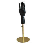 Maxbell Maxbell Black Wooden Hand Display Model with Base Used For Disaply Wallet Jewelry