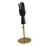 Maxbell Maxbell Black Wooden Hand Display Model with Base Used For Disaply Wallet Jewelry