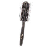 Maxbell Wooden Handle Nylon Hair Care Round Brush Anti Static Styling Brush 5.5cm