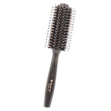 Maxbell Wooden Handle Nylon Hair Care Round Brush Anti Static Styling Brush 5.5cm