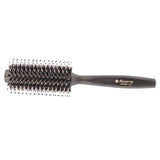 Maxbell Wooden Handle Nylon Hair Care Round Brush Anti Static Styling Brush 5.5cm