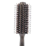 Maxbell Wooden Handle Nylon Hair Care Round Brush Anti Static Styling Brush 5.5cm
