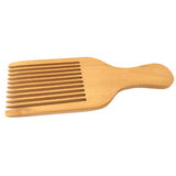 Maxbell Maxbell Natural Wooden Afro Hair Pick Lift Hair Comb Massage Detangling Wood Comb