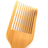 Maxbell Maxbell Natural Wooden Afro Hair Pick Lift Hair Comb Massage Detangling Wood Comb