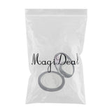 Maxbell Maxbell Cosmetics Eyeshadow Powder Case Blush Storage Jar Container w/ Aluminum Pans