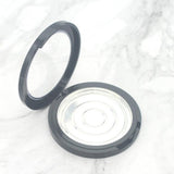 Maxbell Maxbell 12g Women Cosmetic Pressed Powder Case Blush Concealer Container Box Clear Lid