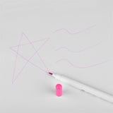 Maxbell 1Pcs Tattoo Piercing Skin Marking Pen Marker Scribe Tool Tattoo Supply  Pink