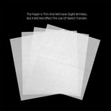 Maxbell Maxbell Lots 100 Pcs Tattoo Tracing Paper Tattoo Stencil Drawing Design 25x16x0.7cm