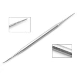 Maxbell Stainless Steel Ingrown Toenails Double Sided Pedicure Foot Care Tools 2pcs