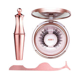 Maxbell Maxbell Magnetic Eyeliner Eyelash Kit Waterproof Liquid Eyeliner Tweezer Set 04