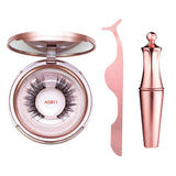 Maxbell Maxbell Magnetic Eyeliner Eyelash Kit Waterproof Liquid Eyeliner Tweezer Set 04