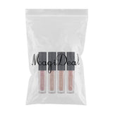 Maxbell Maxbell 4pcs Lip Gloss Long Lasting Moisturizing Makeup Lipstick for Women Girls 02