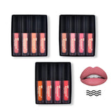 Maxbell Maxbell 4pcs Lip Gloss Long Lasting Moisturizing Makeup Lipstick for Women Girls 02