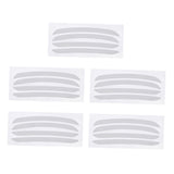 Maxbell Maxbell 5 Pairs Disposable Adhesive Eyebrow Ruler Sticker Eyebrow Positioning Ruler